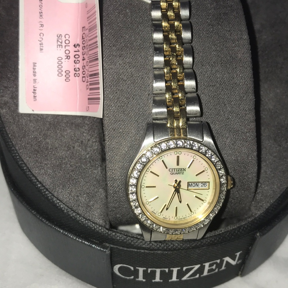 Swarovski Crystal citizen watch
